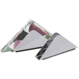 napkin holder triangular | 140 mm x 30 mm H 65 mm product photo
