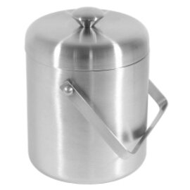 ice bucket with lid 2 ltr stainless steel double-walled  Ø 150 mm  H 215 mm product photo