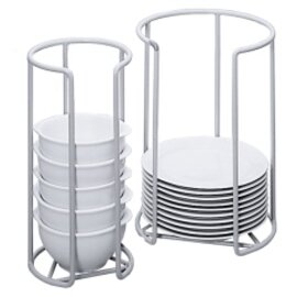 Contacto plate holder plate holder cover holder plate dome holder grey dish O 130 mm number of crockery stacks 1
