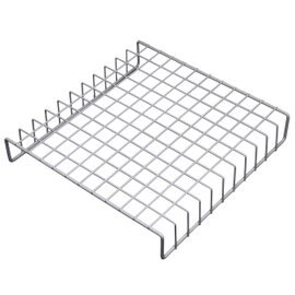 2519/460 Gitterabdeckung aus hellgrauem kunststoffummanteltem Stahl, sehr stabile Qualität, passend zu 50 x 50 cm Geschirrspülkörben, L x B x H: 46 x 45,5 x 8,5 cm product photo