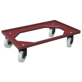 2559/600 Rollwagen für Behälter aus ABS-Kunststoff, mit 4 Lenkrollen, Traglast 250 kg, für Normbehälter 60 x 40 cm, L x B x H: 62 x 42 x 15 cm product photo