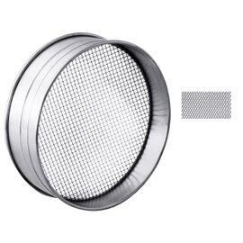round sieve stainless steel | medium-fine mesh | Ø 300 mm  H 100 mm product photo