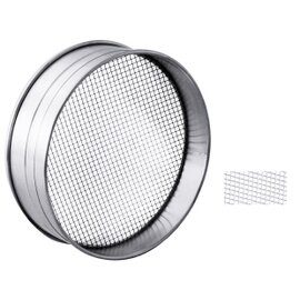 round sieve stainless steel | coarse fabric | Ø 300 mm  H 100 mm product photo