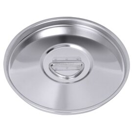 3006/010 Deckel, Edelstahl 18/10, seidenmatt glänzend, extra schwere Qualität, zu Messeimer zylindrisch 10 ltr. product photo