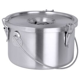 transport container with lid stainless steel 10 ltr  Ø 340 mm  H 200 mm product photo