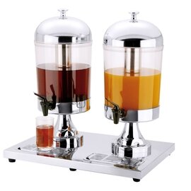 juice dispenser coolable | 2 containers 2 x 8 ltr  H 560 mm product photo