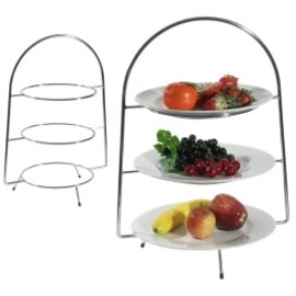 plate etagere steel | 3 shelves  Ø 380 mm  H 520 mm product photo
