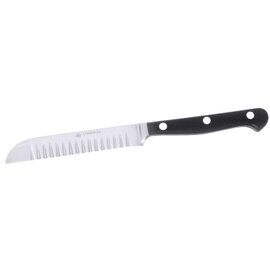 decorating knife serrated serrated edge  | Handle riveted | welded blade length 10.5 cm  L 21 cm product photo