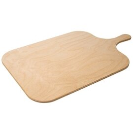 tarte flambée tray wood  L 385 mm with handles  B 305 mm  H 8 mm product photo