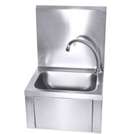 hand wash sink wall mounting cladded  • knee operated  | 400 mm  x 330 mm  H 230 mm product photo