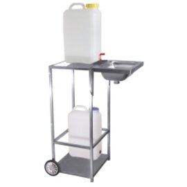 Mobile washbasin | handling per hand product photo