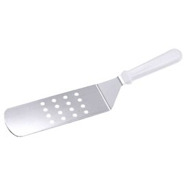 roast spatula 200 x 75 mm perforated inflexible bent  L 400 mm product photo
