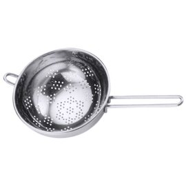 soup strainer 3.5 ltr stainless steel | perforation Ø 3 mm | Ø 240 mm  H 120 mm product photo