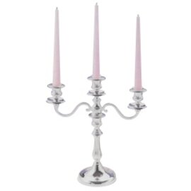 candelabre 3-flame cast zinc  Ø 115 mm  H 325 mm product photo