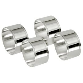 napkin rings silver plated round H 25 mm Ø 40 mm | 4 pieces product photo
