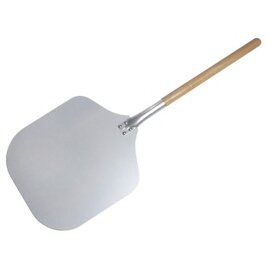 pizza peel aluminium | wooden handle 350 x 305 mm handle length 430 mm product photo