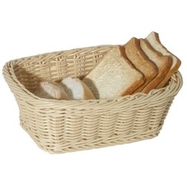basket plastic natural-coloured 230 mm  x 185 mm  H 80 mm product photo