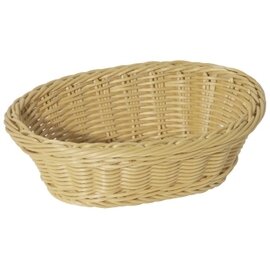 basket plastic natural-coloured oval 240 mm  x 150 mm  H 70 mm product photo