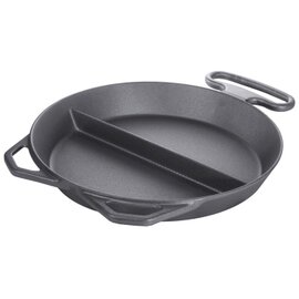 huge pan  • cast iron  Ø 650 mm  H 90 mm | 2 fixed handles|1 removable round handle product photo