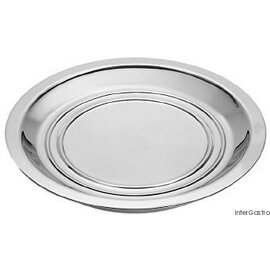 plate warmer stainless steel aluminum  H 35 mm Ø 256 mm maximal plate Ø 180 mm product photo