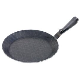 frying pan|serving pan  • iron  Ø 280 mm  H 30 mm | curved flat stem handle product photo