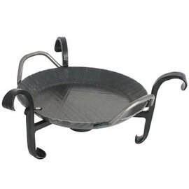 iron frying pan|serving iron pan with serving rack  Ø 200 mm  H 30 mm product photo