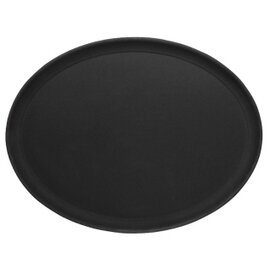 tray black | oval 265 mm  x 200 mm  | non-slip product photo