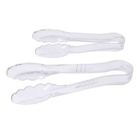 salad tongs plastic polycarbonate clear  L 150 mm product photo