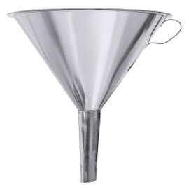 funnel 6 ltr stainless steel  Ø 290 mm passage Ø 22 mm  H 320 mm product photo