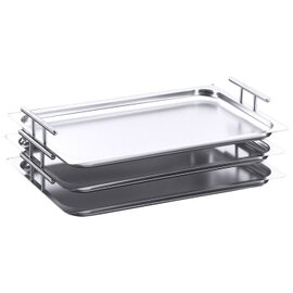 GN buffet tray GN 1/1 stainless steel silky-matt  L 530 mm  B 325 mm  H 50 mm product photo