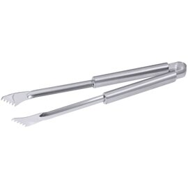 grill tongs stainless steel 18/10 tubr handle satin finish  L 420 mm product photo