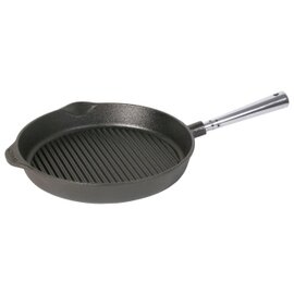 steak pan  • cast iron  Ø 270 mm  H 45 mm | long stainless steel handle product photo