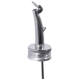 bottle pourer | stainless steel L 90 mm tube Ø 28 mm freely dosed product photo