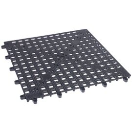 draining mat plastic black 330 mm x 330 mm product photo