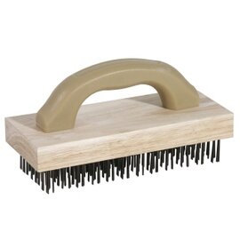 chopping block brush  | bristles made of steel  L 230 mm  H 30 mm product photo