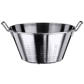 colander 8 ltr stainless steel | perforated bottom and sides | Ø 315 mm  H 160 mm product photo