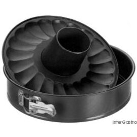 springform pan with inner wreath mould black non-stick coated Ø 225 mm  H 65 mm product photo