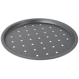 non-stick pizza sheet base Ø 305 mm steel round perforated product photo