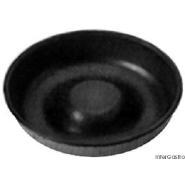 non-stick savarin mould steel black wreath Ø 85 mm  H 20 mm product photo