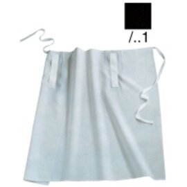bistro apron|waist apron cotton white  L 1000 mm  H 1000 mm product photo