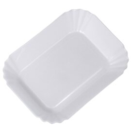 curry sausage tray PP white 190 mm x 135 mm H 35 mm | reusable product photo