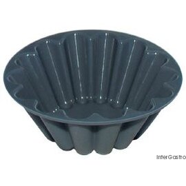 silicone brioche mould terracotta coloured non-stick coated Ø 140 mm  H 50 mm product photo