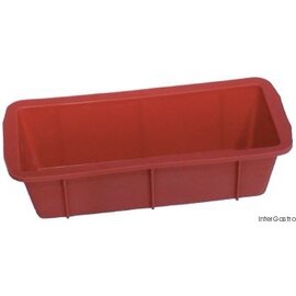 silicone loaf mould terracotta coloured 260 mm  x 100 mm  H 70 mm product photo
