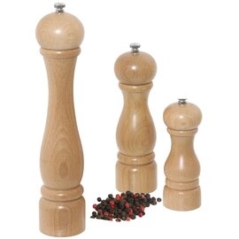 pepper mill wood natural-coloured • grinder made of ceramics  H 160 mm product photo