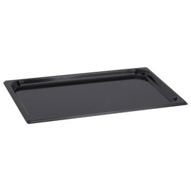 convection oven pan GN 1 1 stainless steel double coated teflon non stick coated black H 20 mm