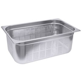 GN container GN 1/2  x 100 mm GN 7300 perforated stainless steel product photo