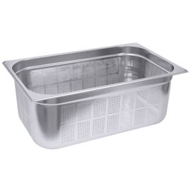 GN container GN 1/1  x 40 mm GN 7300 perforated stainless steel product photo