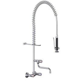 dish rinser spray with wall mixing tap swiveling 1/2"  H 950 mm product photo