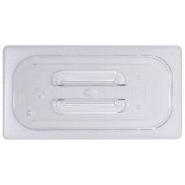 8213/325 GN 1/3 - Auflagedeckel, Polycarbonat, mit Griffmulden product photo