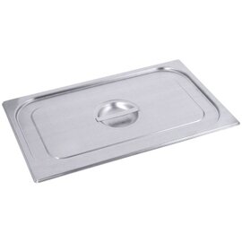 8712/325 GN-Deckel für Serie 8600 aus Edelstahl, GN 1/2, seidenmatt poliert, mit Griffmulde product photo